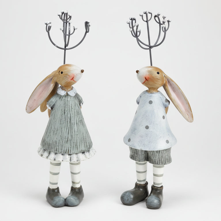 Hase Mädchen und Junge