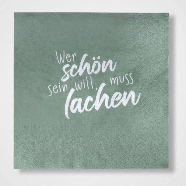 Serviette "Lachen"