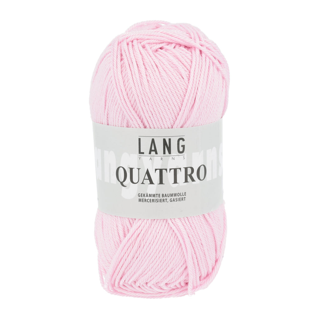 Quattro Baumwollgarn von Lang Yarns in  rosa 16.0009
