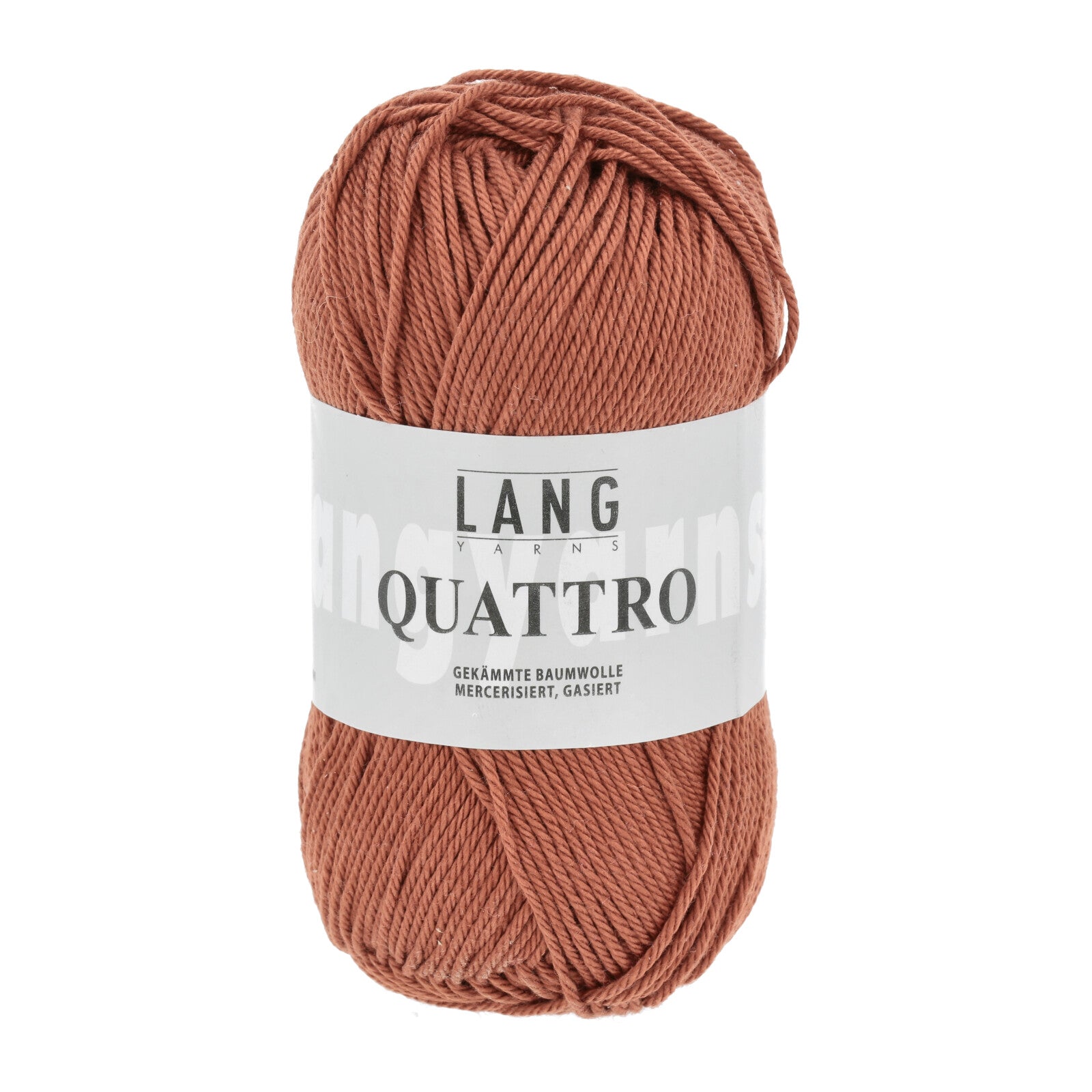 Quattro Baumwollgarn von Lang Yarns in  rost 16.0015