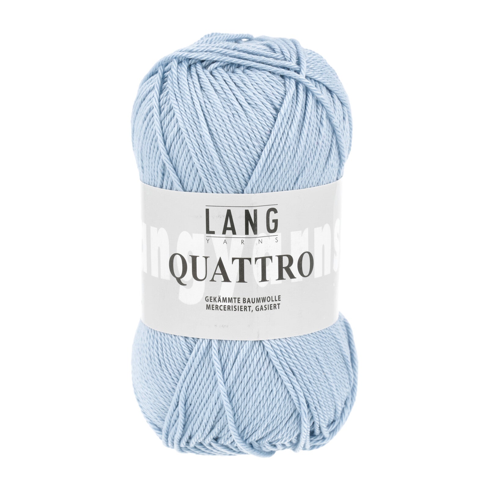 Quattro Baumwollgarn von Lang Yarns in  hellblau 16.0020