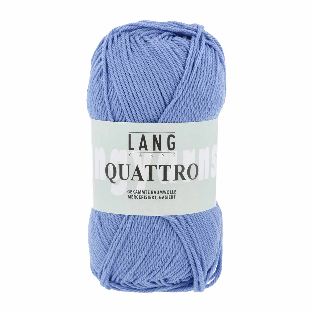 Quattro Baumwollgarn von Lang Yarns in  hellblau 16.0021