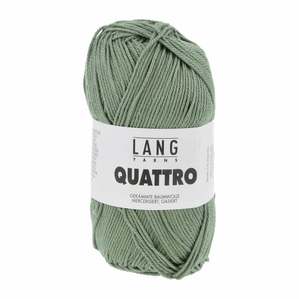Quattro Baumwollgarn von Lang Yarns in  hellgrün 16.0092