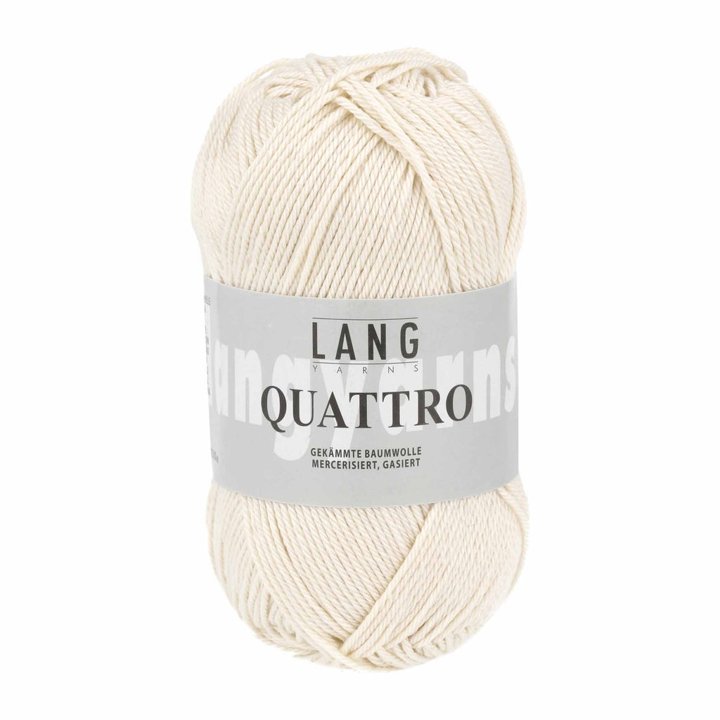 Quattro Baumwollgarn von Lang Yarns in  creme 16.0094