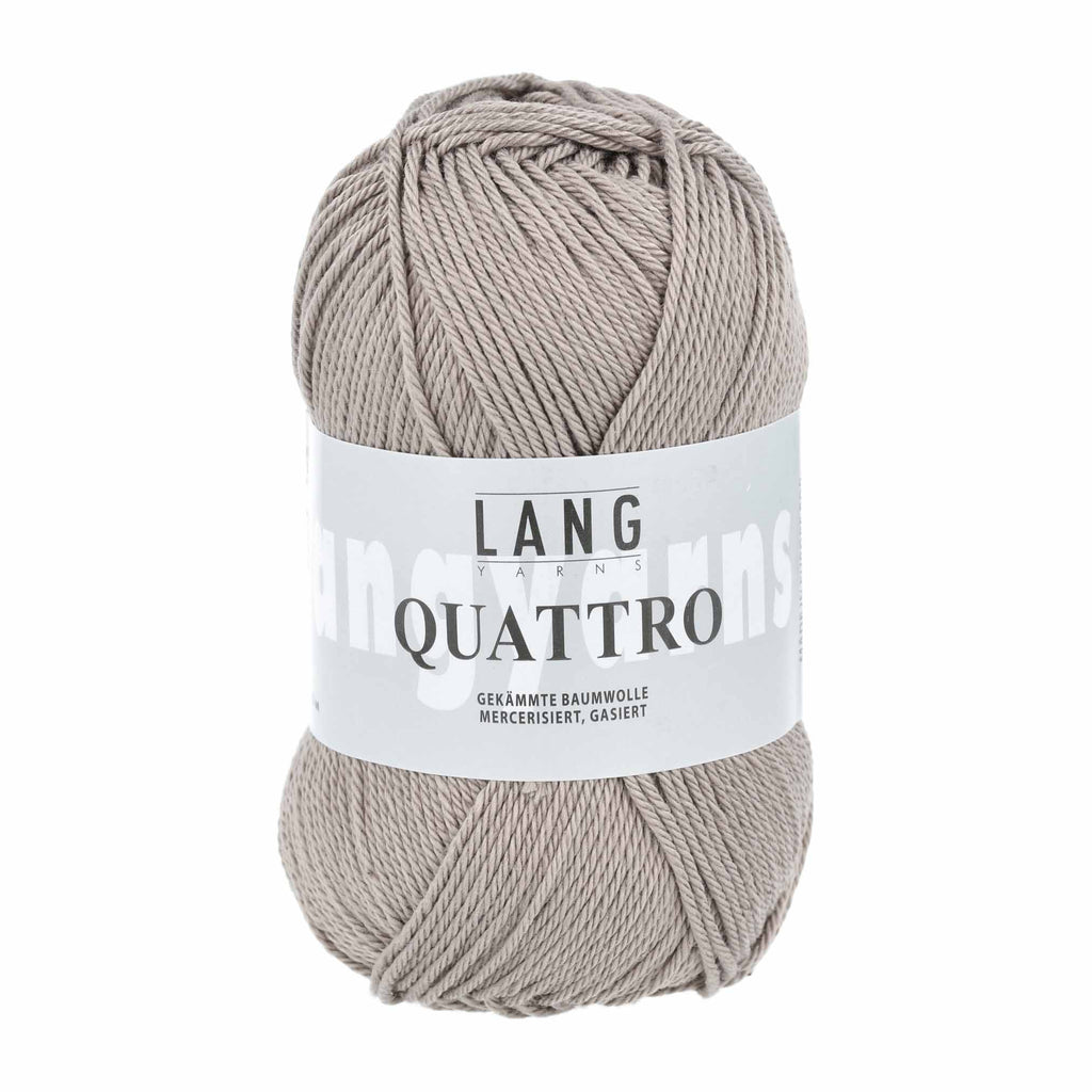 Quattro Baumwollgarn von Lang Yarns in  taupe 16.0139