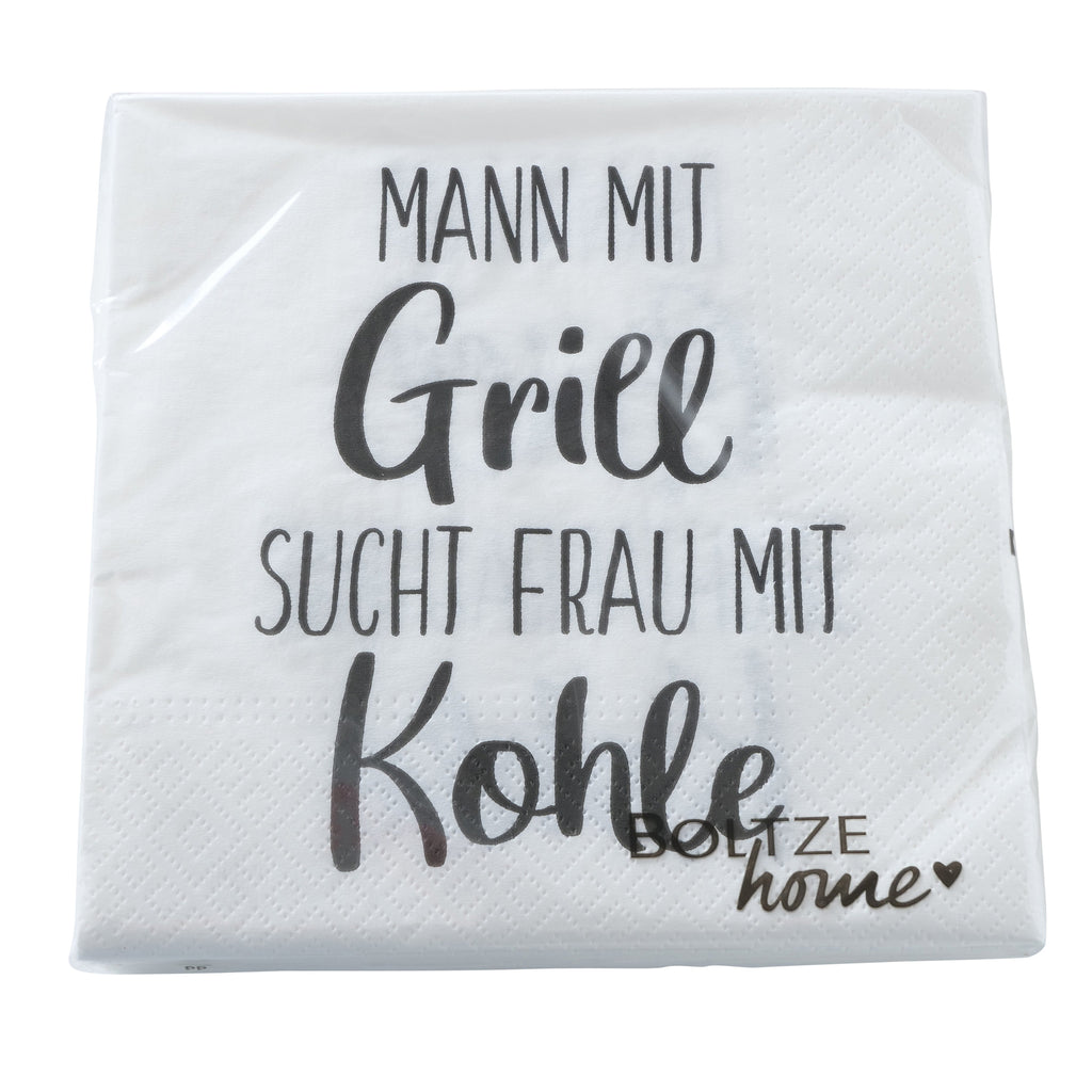 Servietten Grillen