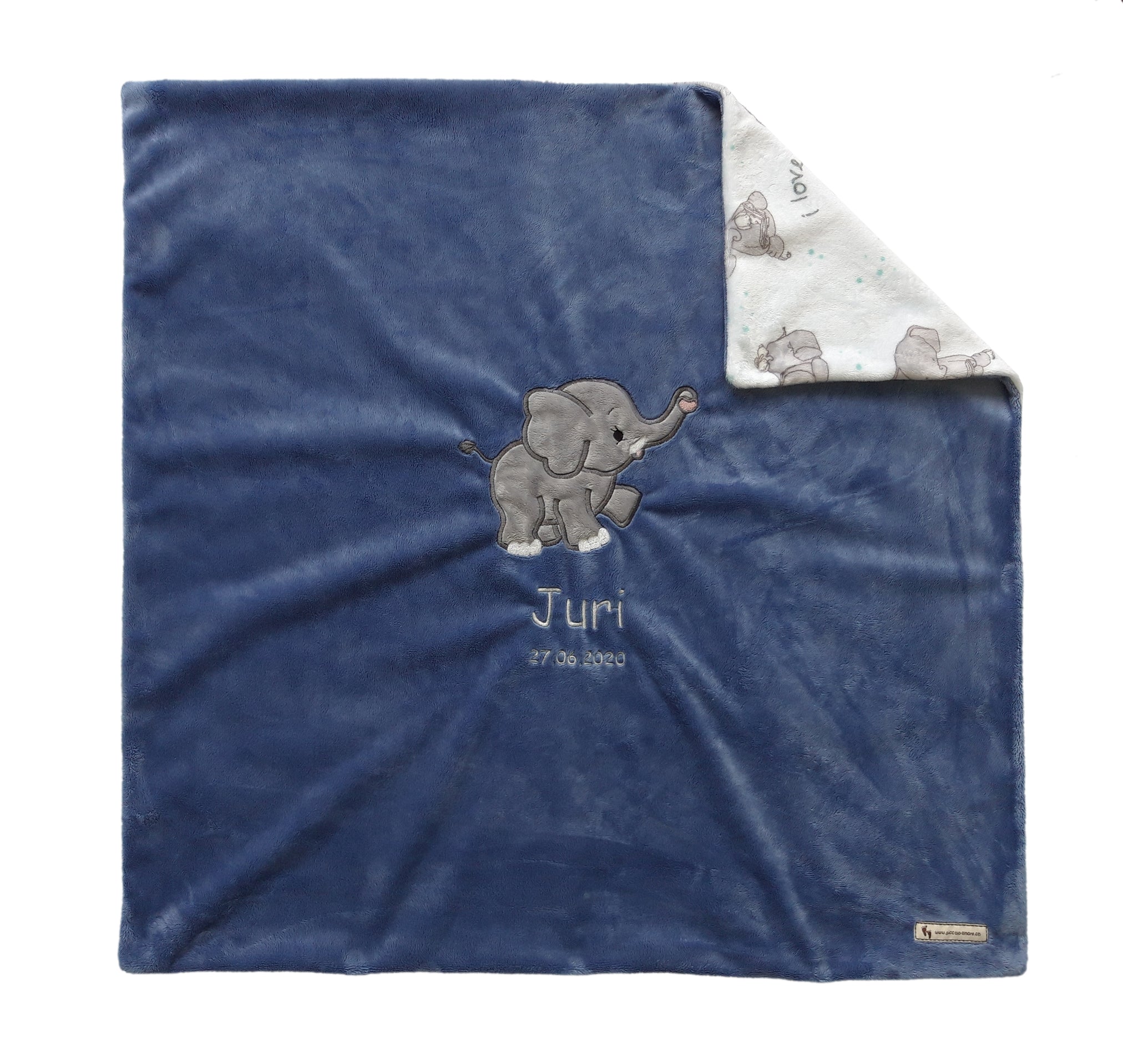 Babykuscheldecke Elefant, diverse Farben