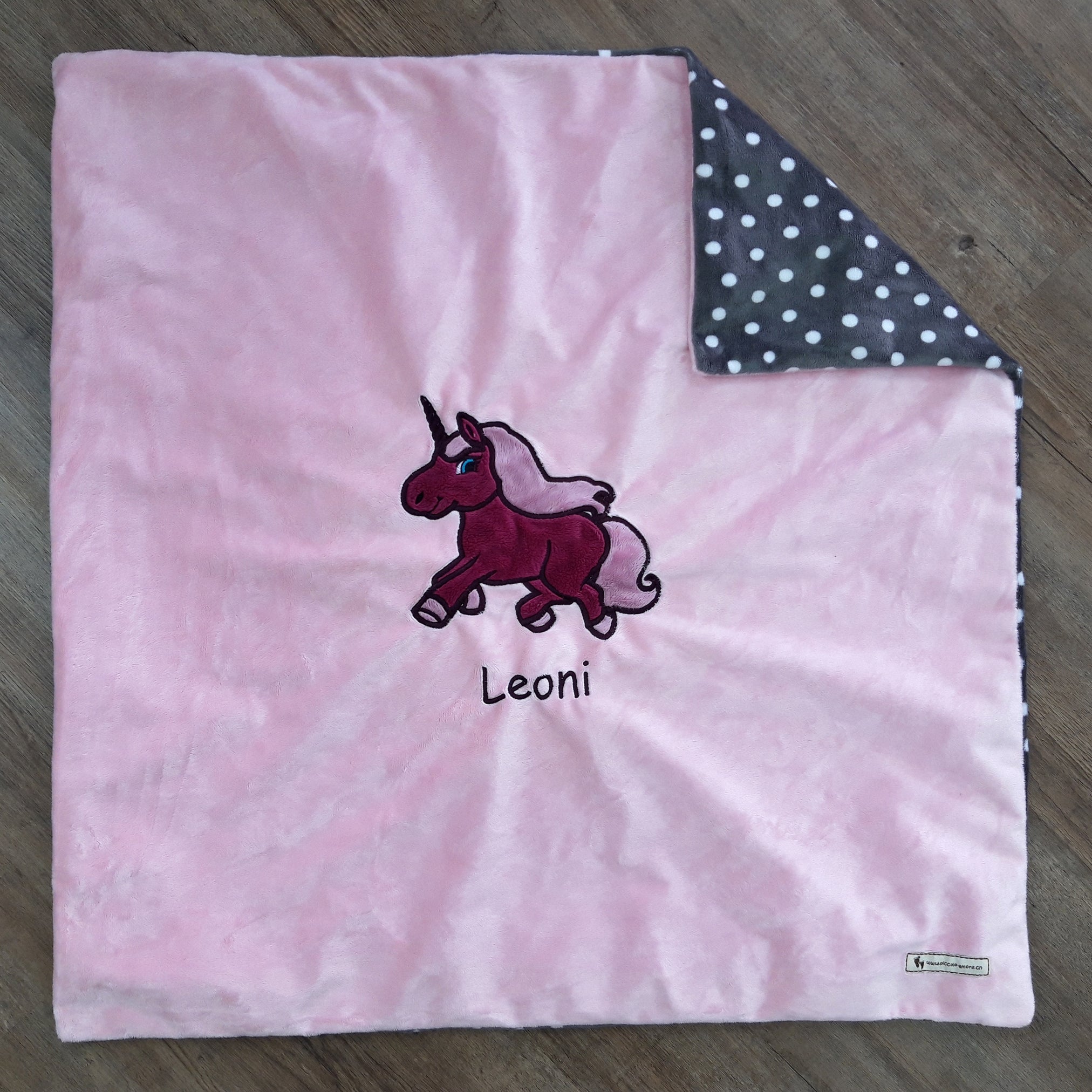 Babykuscheldecke Einhorn, diverse Farben