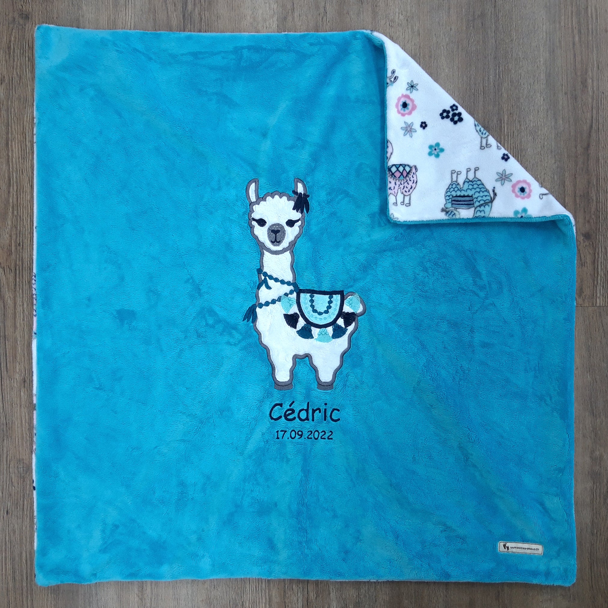 Babykuscheldecke Lama, diverse Farben