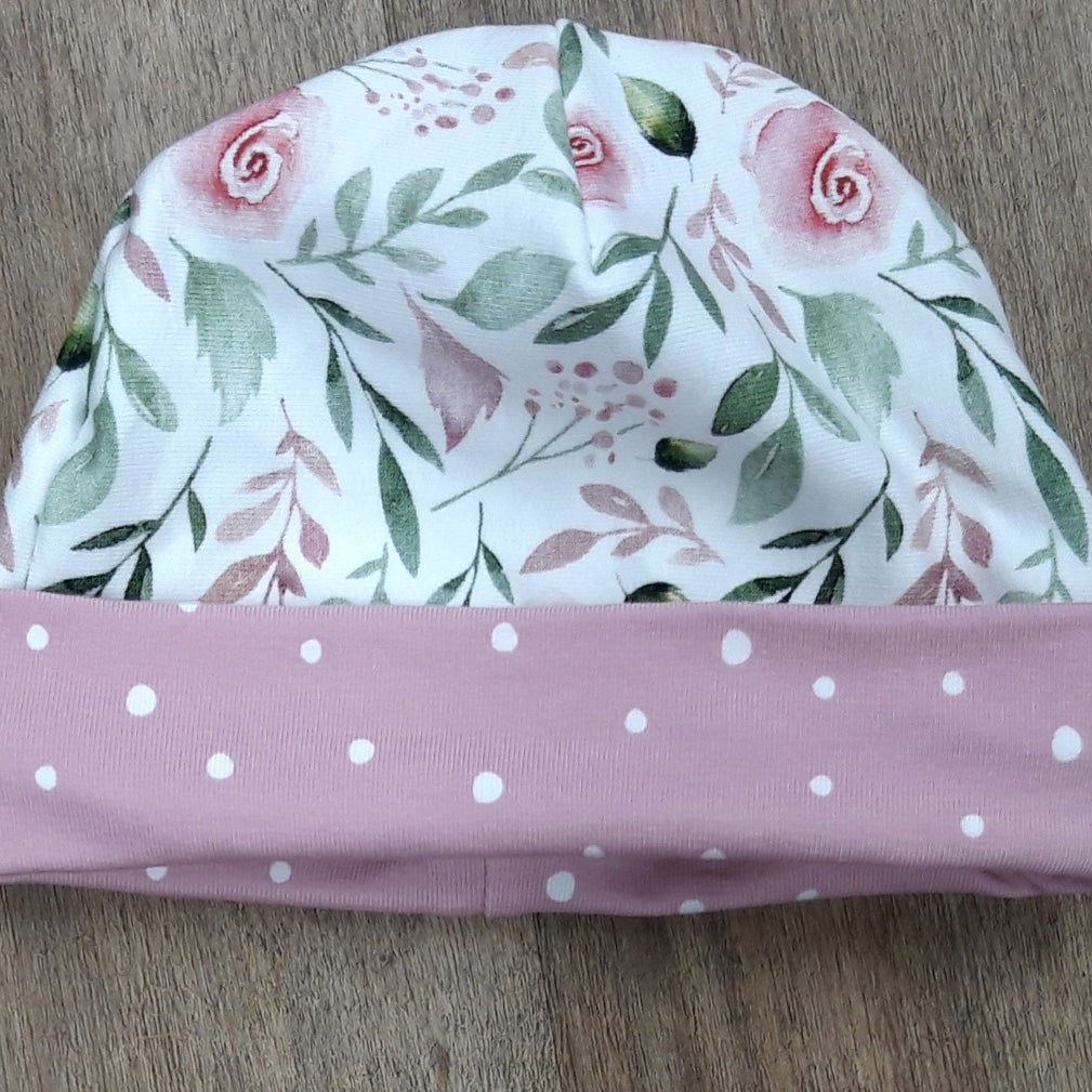 Babyhose, Mütze & Dreieckstuch "Blumen"