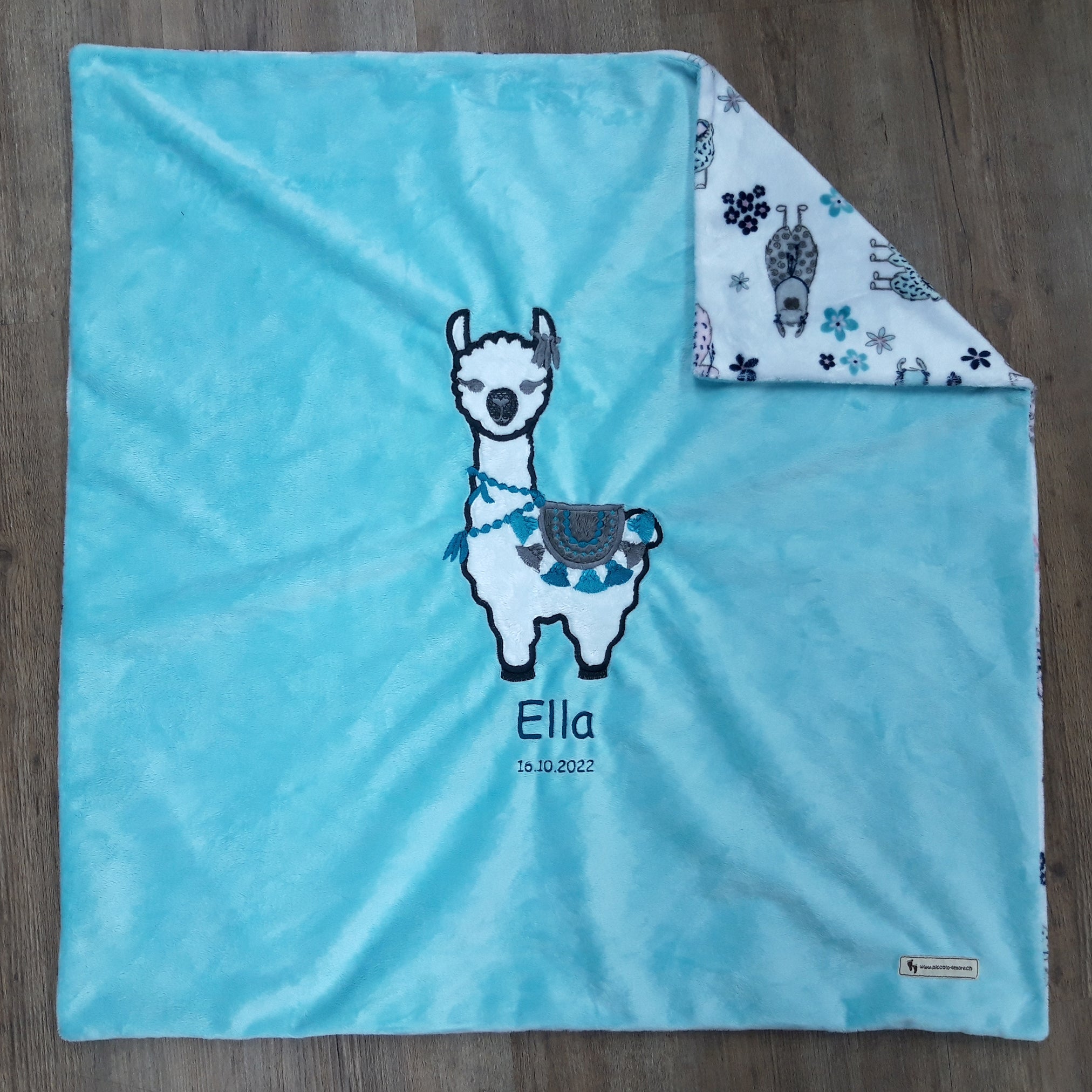 Babykuscheldecke Lama, diverse Farben