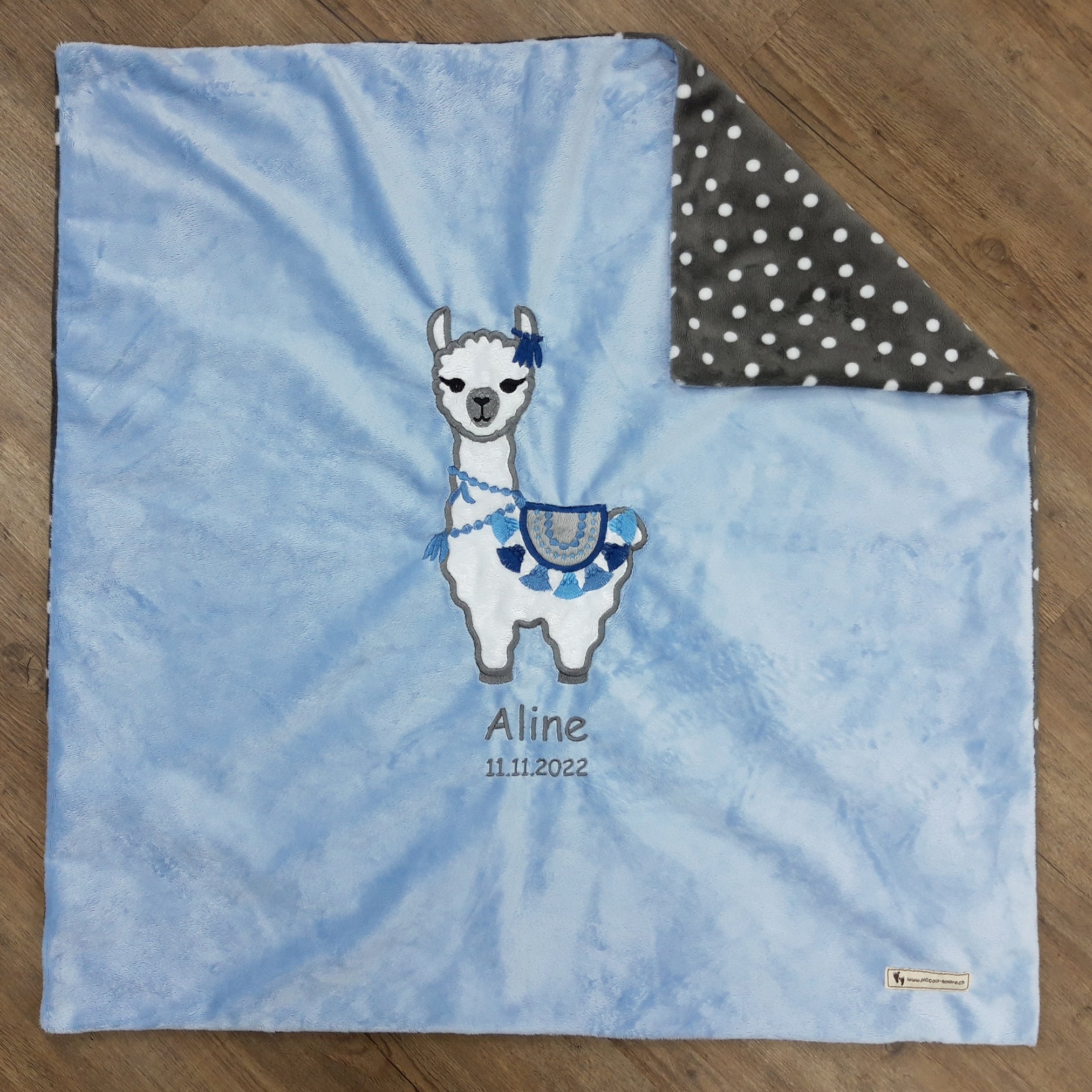 Babykuscheldecke Lama, diverse Farben