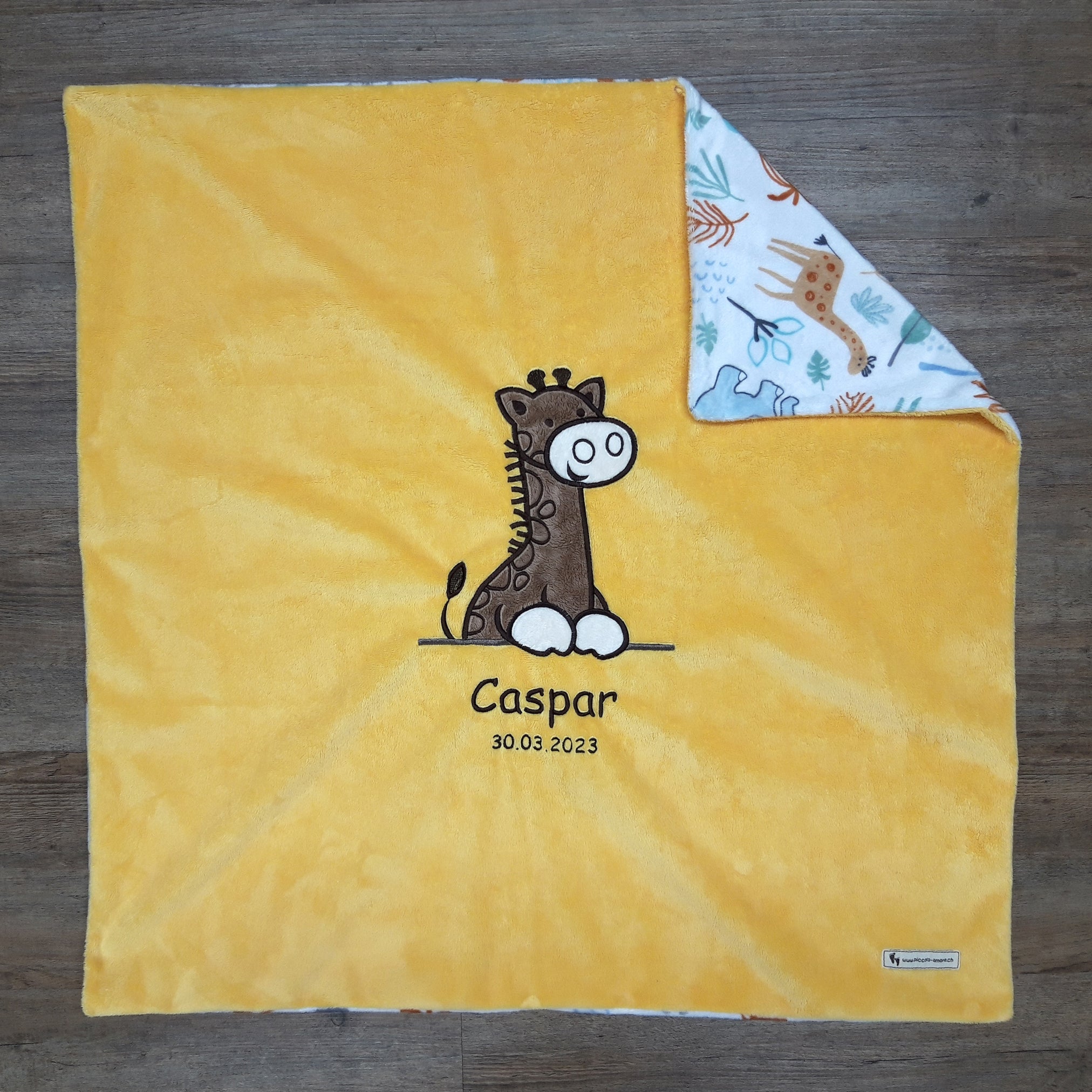 Babykuscheldecke Giraffe, diverse Farben