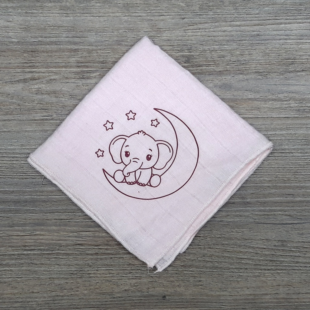 Nuscheli Elefant auf Mond, diverse Farben