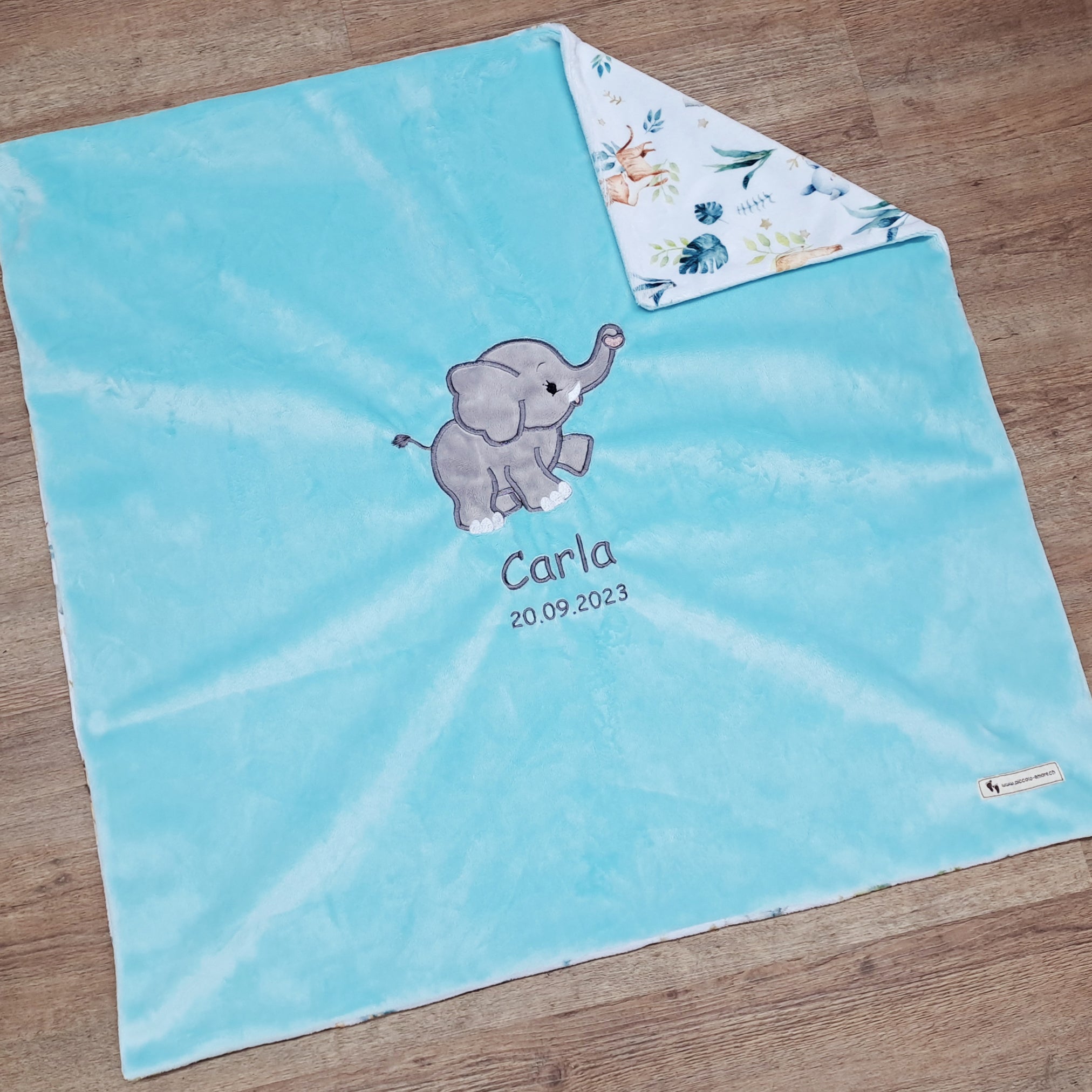 Babykuscheldecke Elefant, diverse Farben