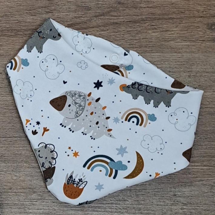 Babyhose, Mütze & Dreieckstuch "Dino"