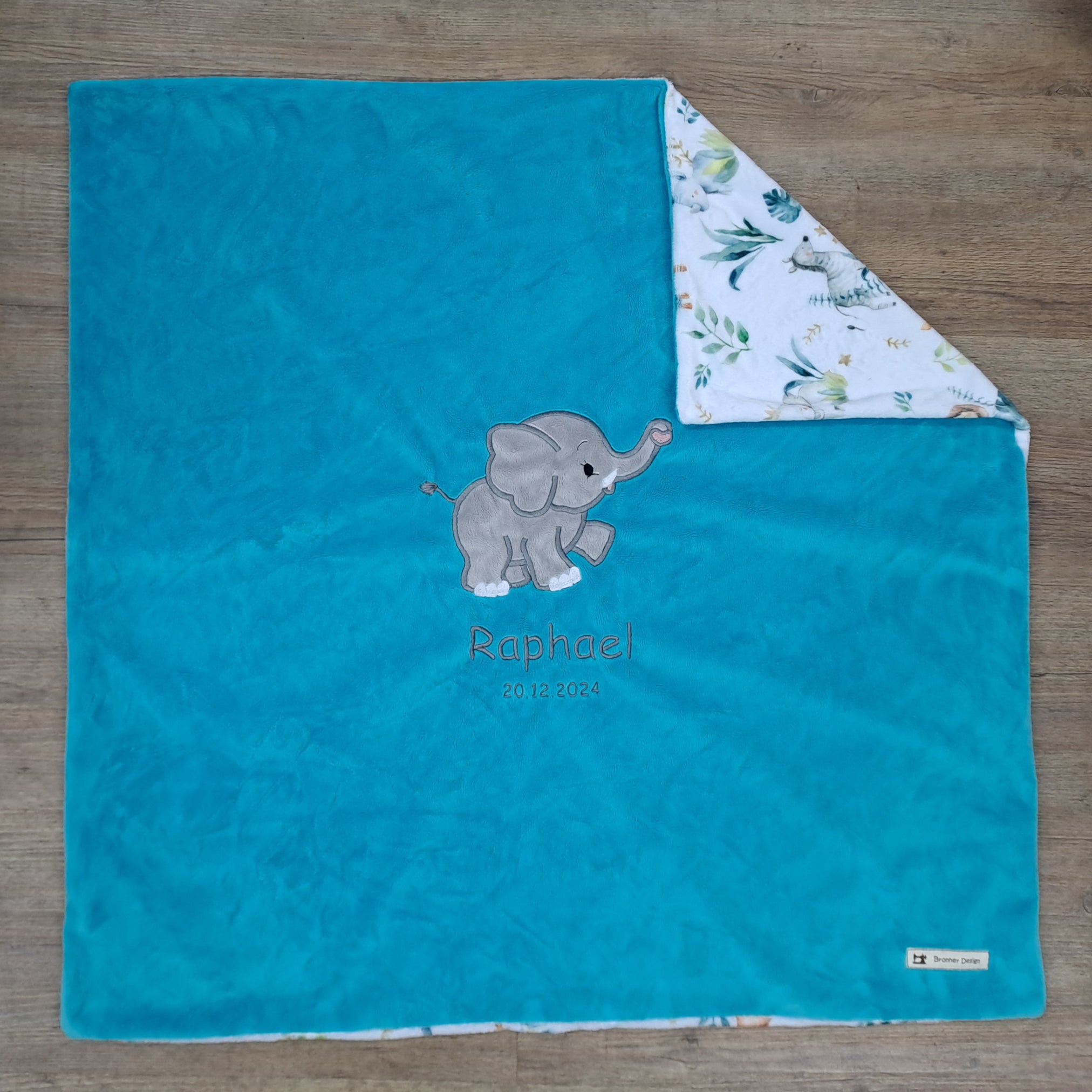 Babykuscheldecke Elefant, diverse Farben