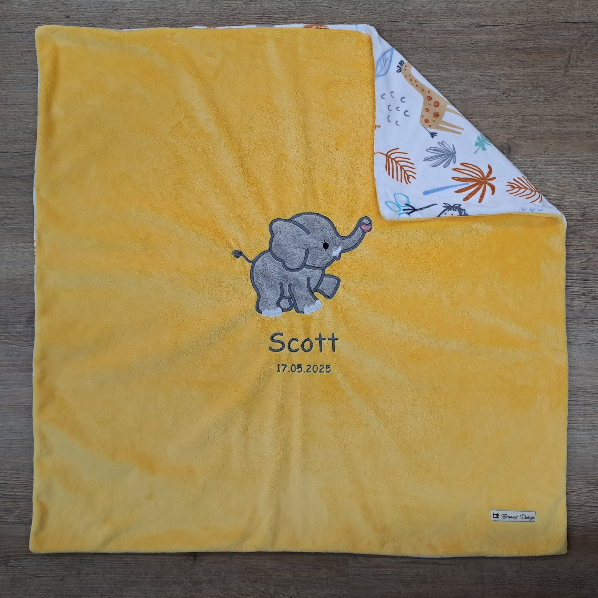Babykuscheldecke Elefant, diverse Farben