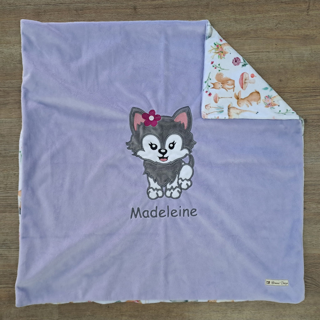 Babykuscheldecke Wolf, diverse Farben