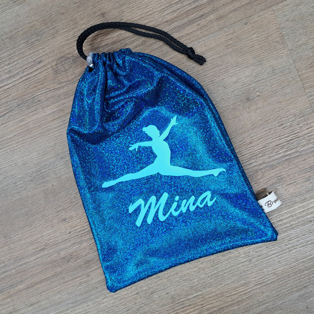 Turnledersäckli Turnen Geräteturnen Kunstturnen swiss made Glanzlycra