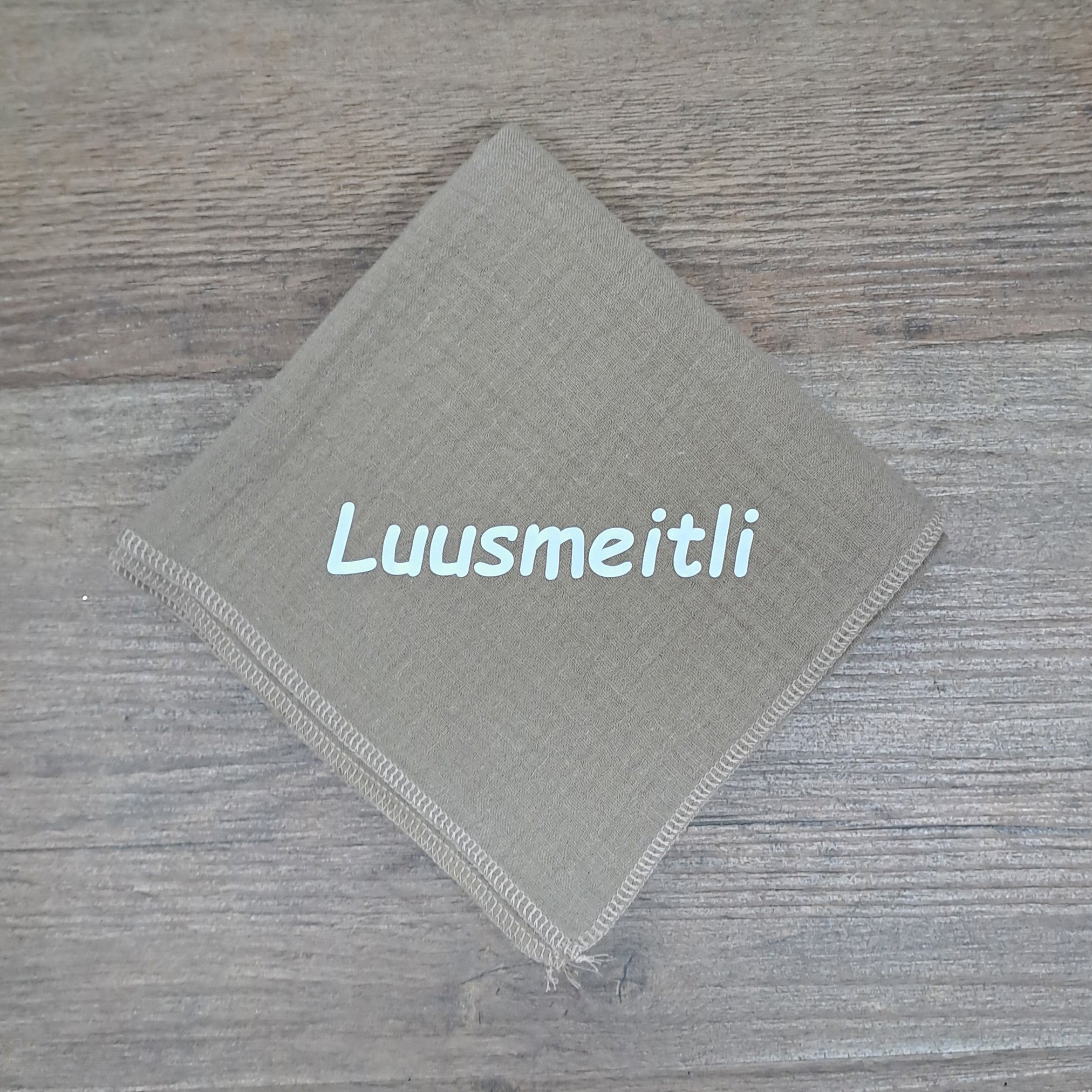 Nuscheli Luusmeitli, diverse Farben