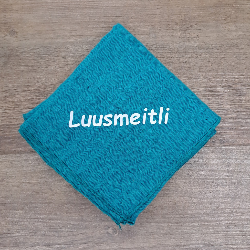 Nuscheli Luusmeitli, diverse Farben