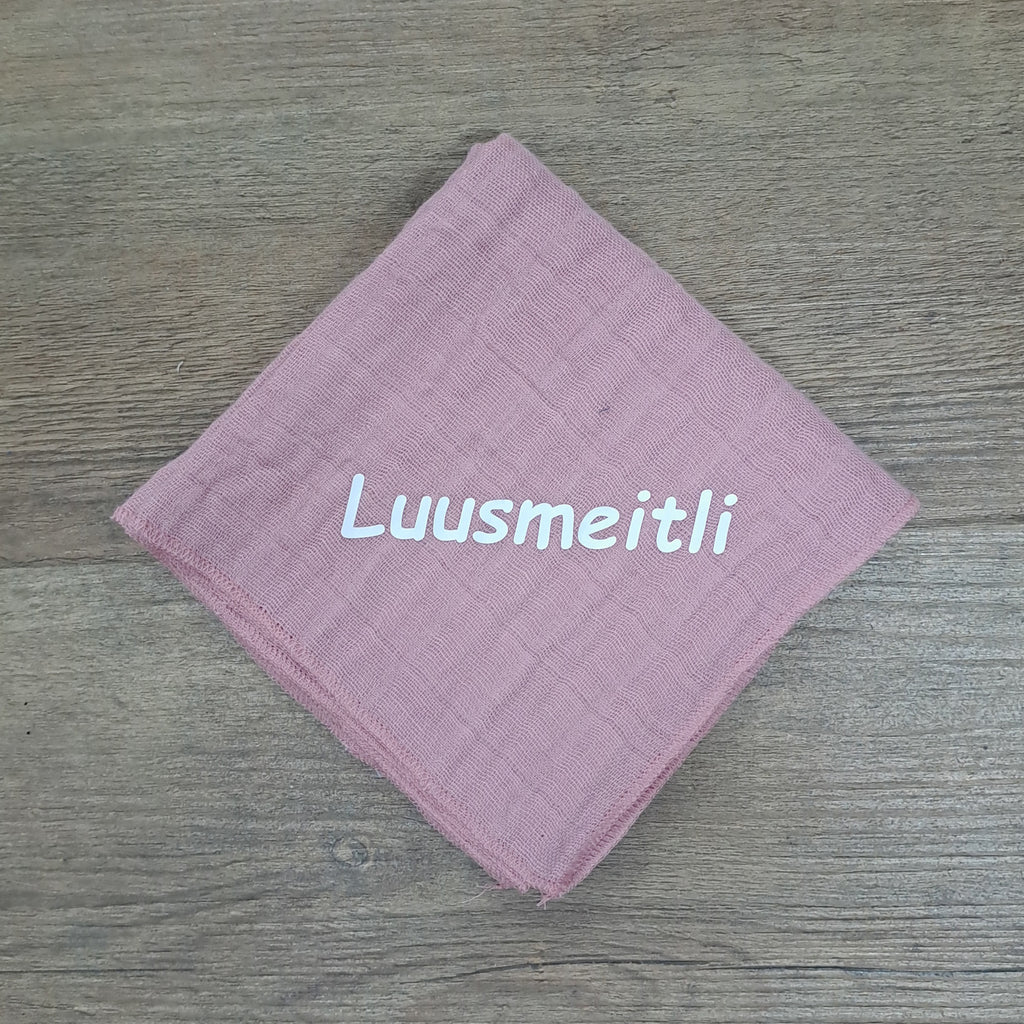 Nuscheli Luusmeitli, diverse Farben