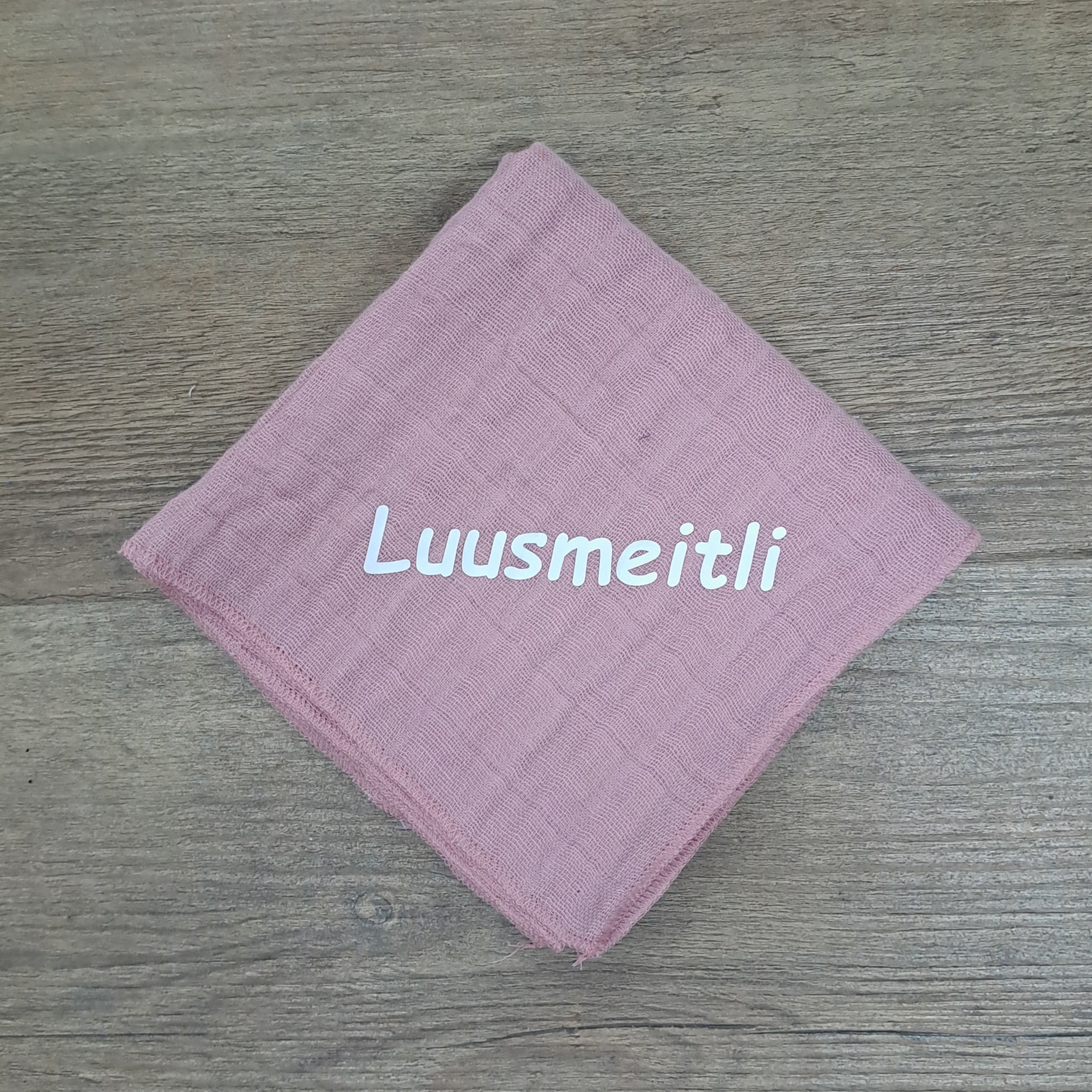 Nuscheli Luusmeitli, diverse Farben