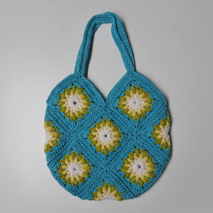 Handgefertigte Kindertasche – Granny Square Design