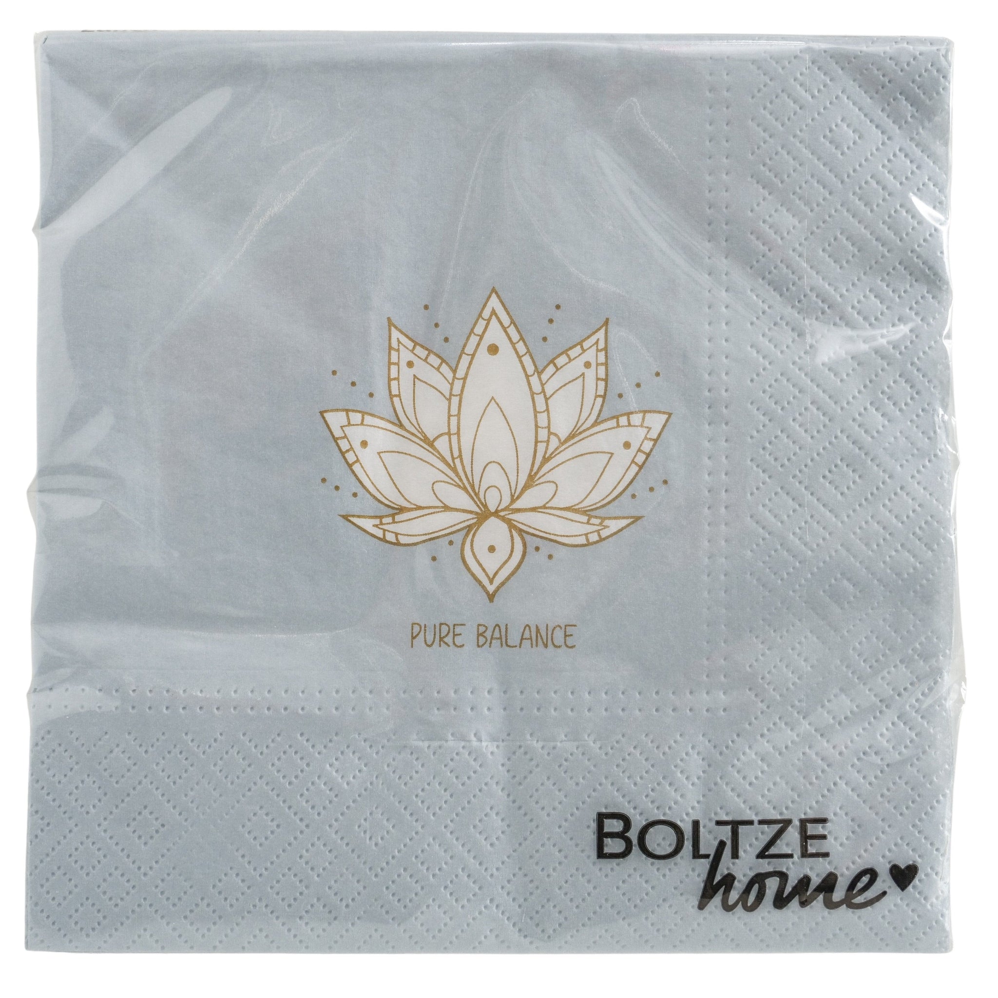 Servietten Bali – Papierservietten mit floralem Design, 3-lagig, FSC-zertifiziert