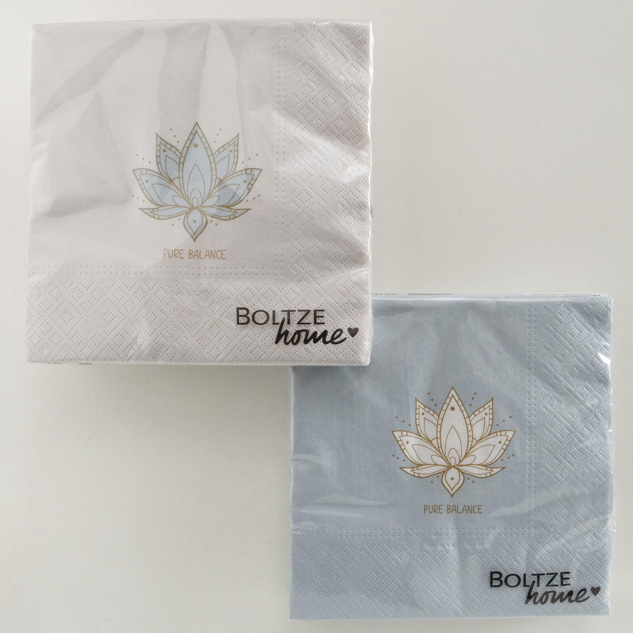 Servietten Bali – Papierservietten mit floralem Design, 3-lagig, FSC-zertifiziert