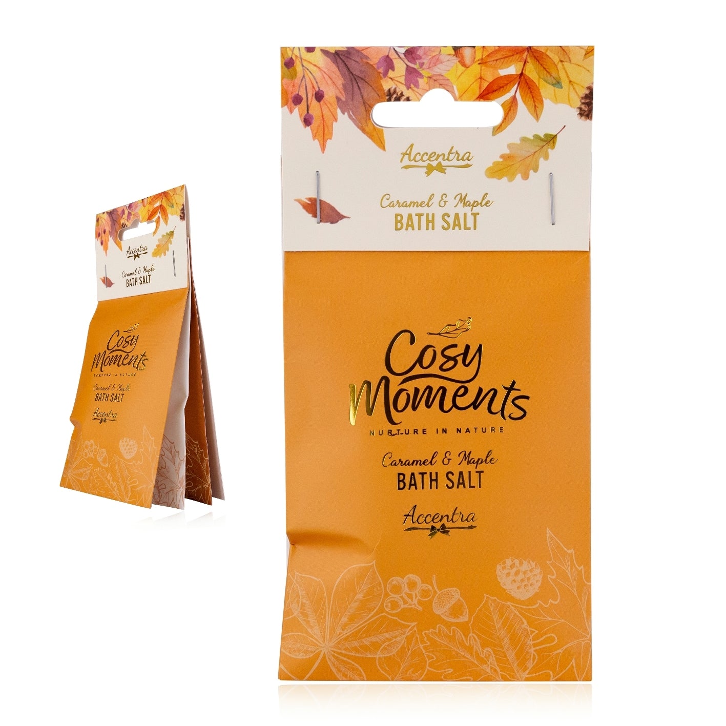 Badesalz COSY MOMENTS – 3 x 40g Badesalz Caramel & Maple