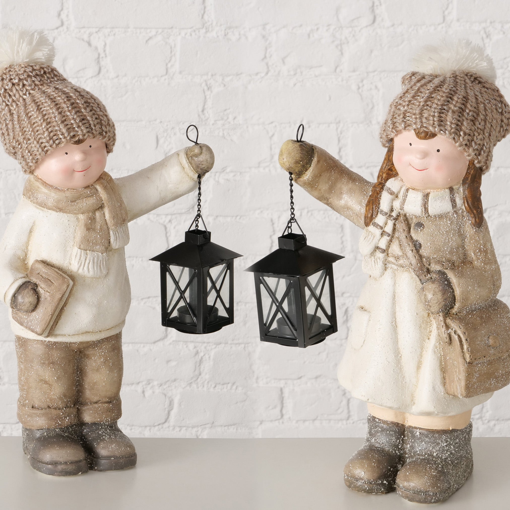 Figur Charlie - Handbemalte Dekofigur aus Keramik