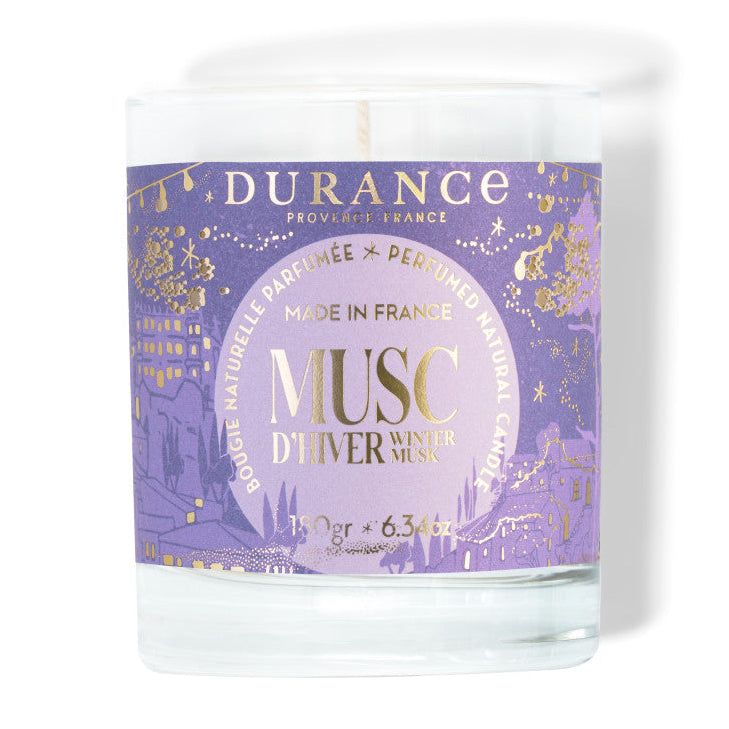 Duftkerze Wintermoschus 180g - Bougie Parfumée Durance