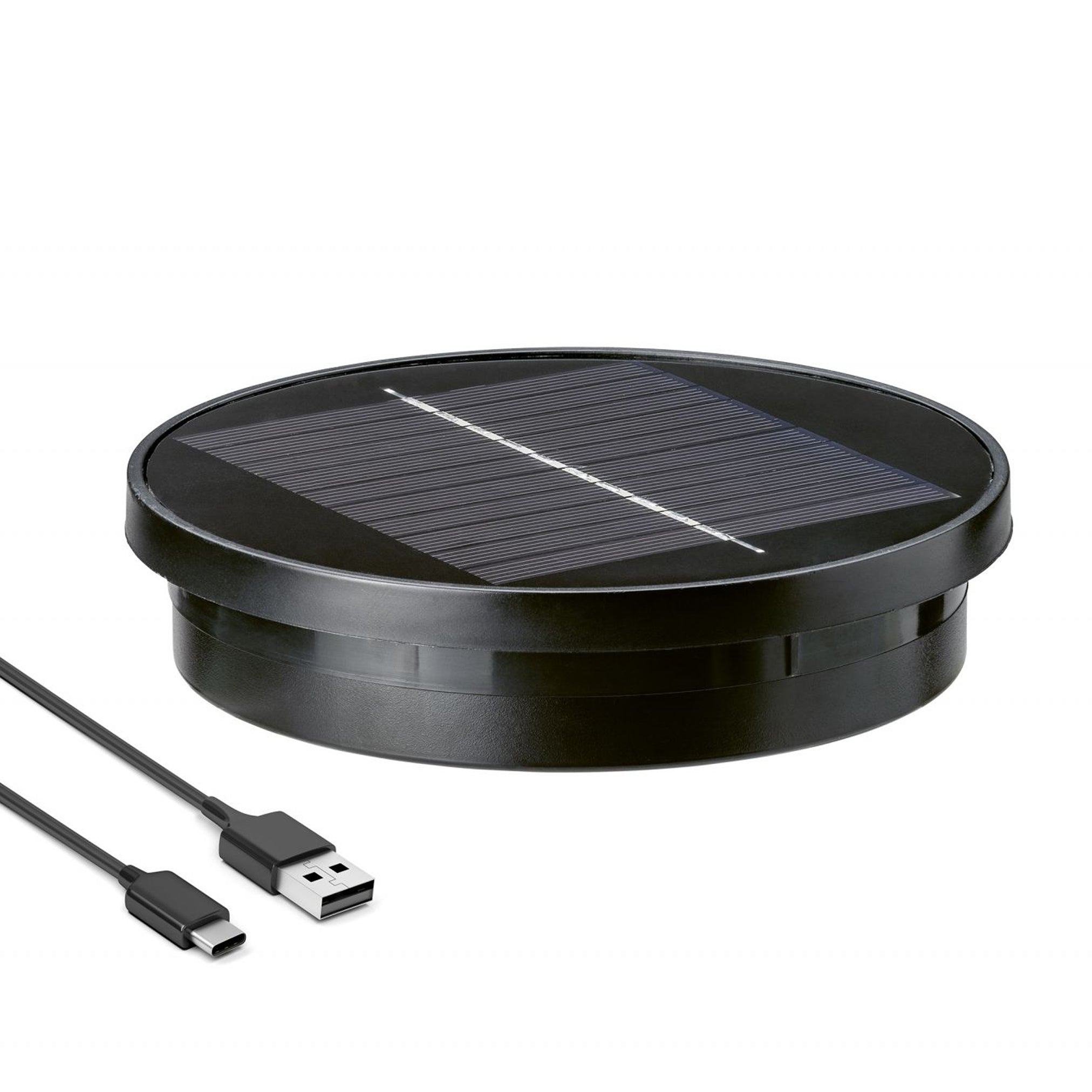 Ersatzpanel black USB 2000mAh