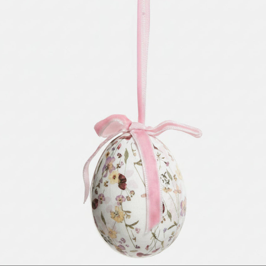 Ostereier Aufhänger Gelb/Weiss