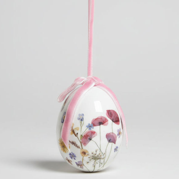 Ostereier Aufhänger Gelb/Weiss