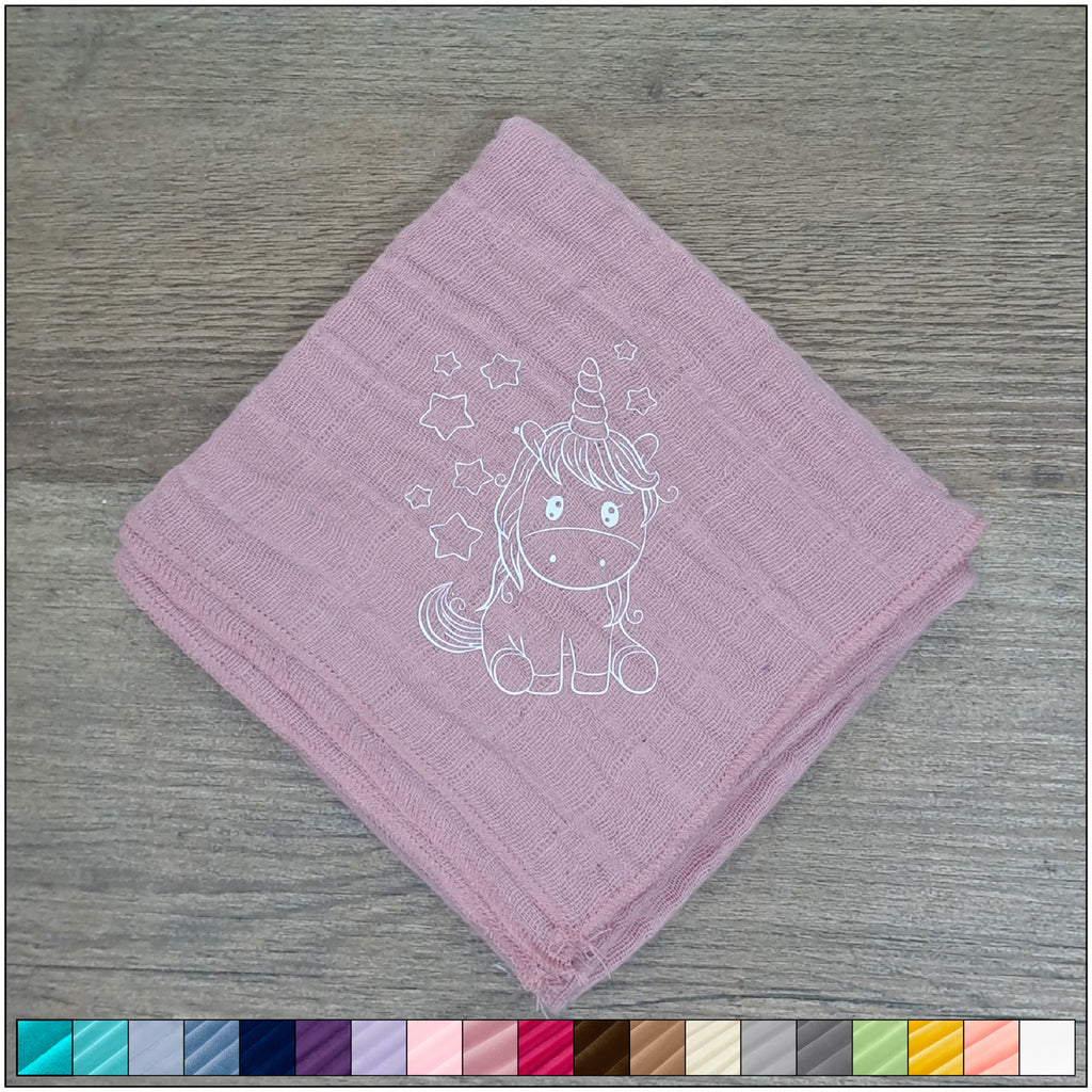 Nuscheli Einhorn, diverse Farben