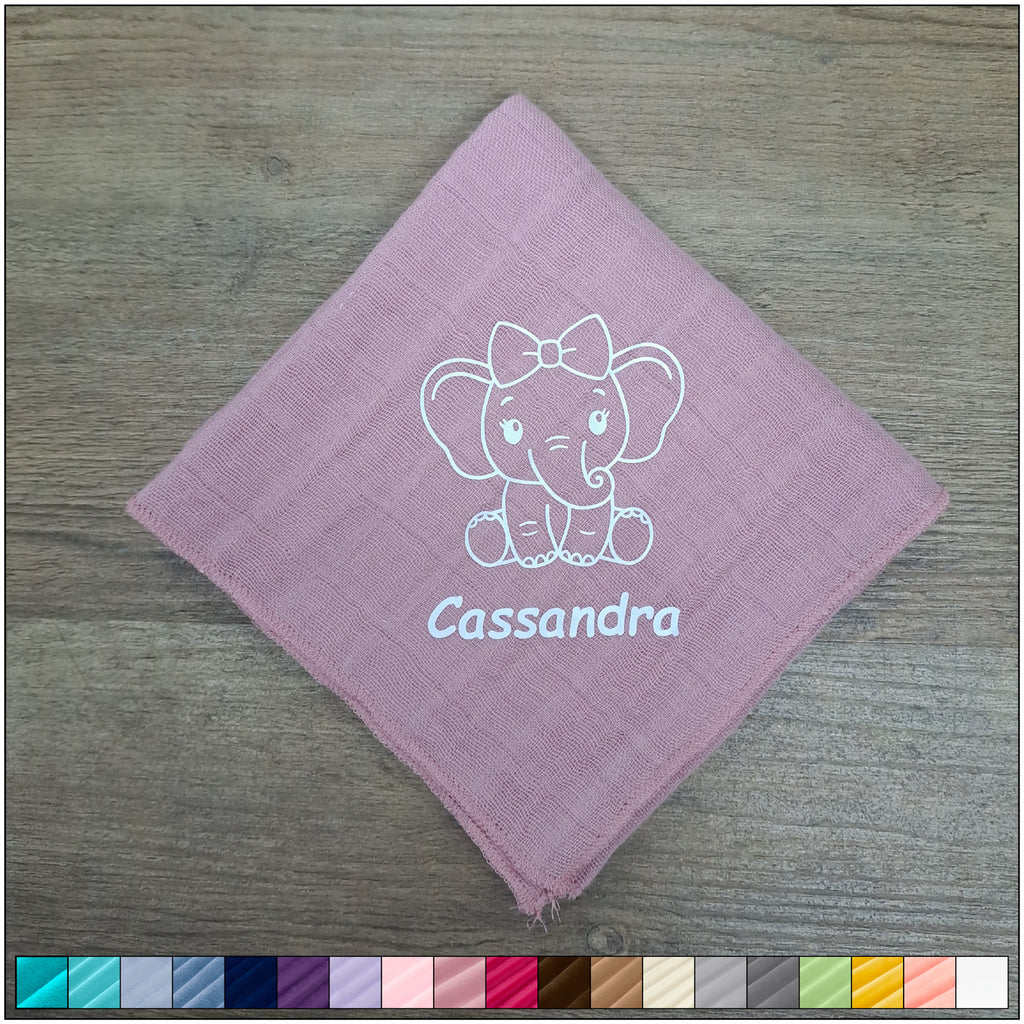 Nuscheli Elefant weiblich, diverse Farben