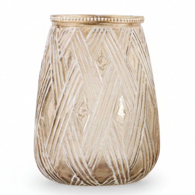 Windlicht FÈS – Vielseitige Vase & Windlichthalter in Naturtönen