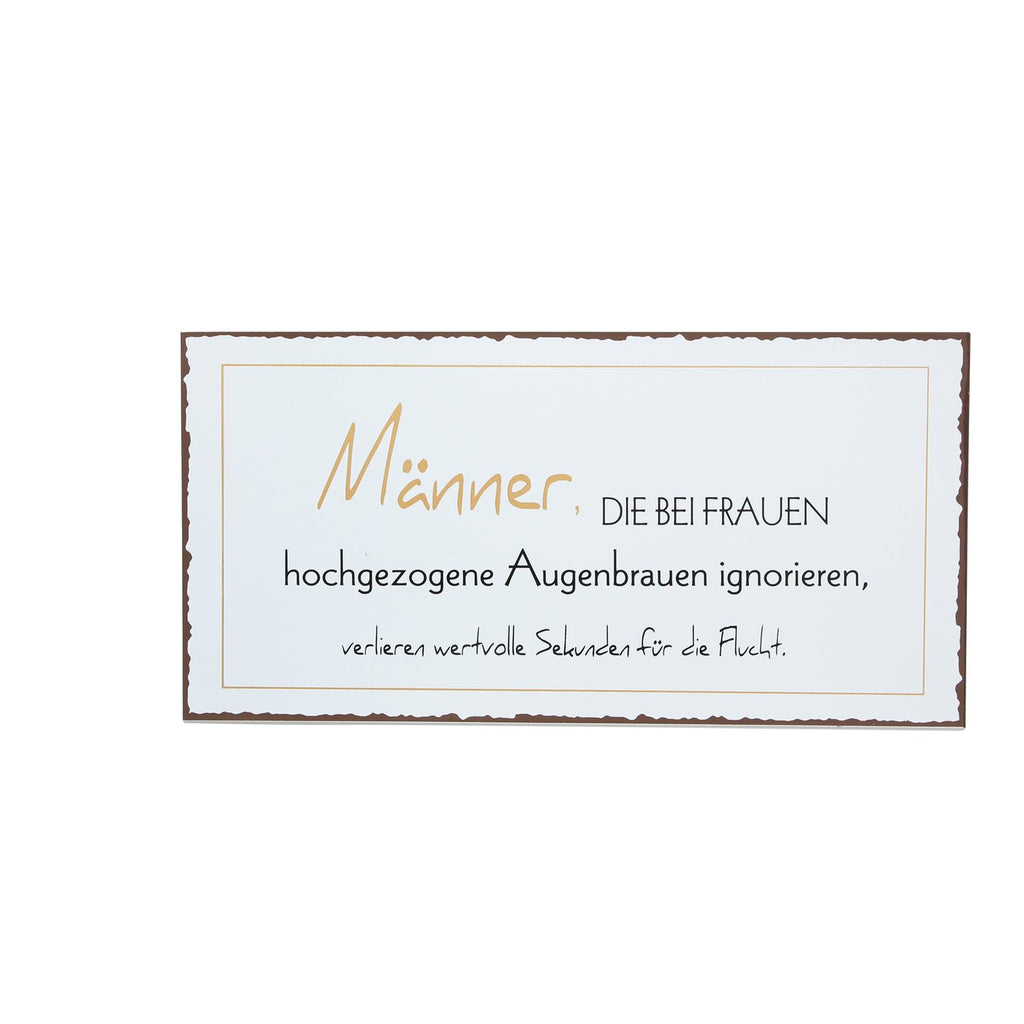 Schild Männer