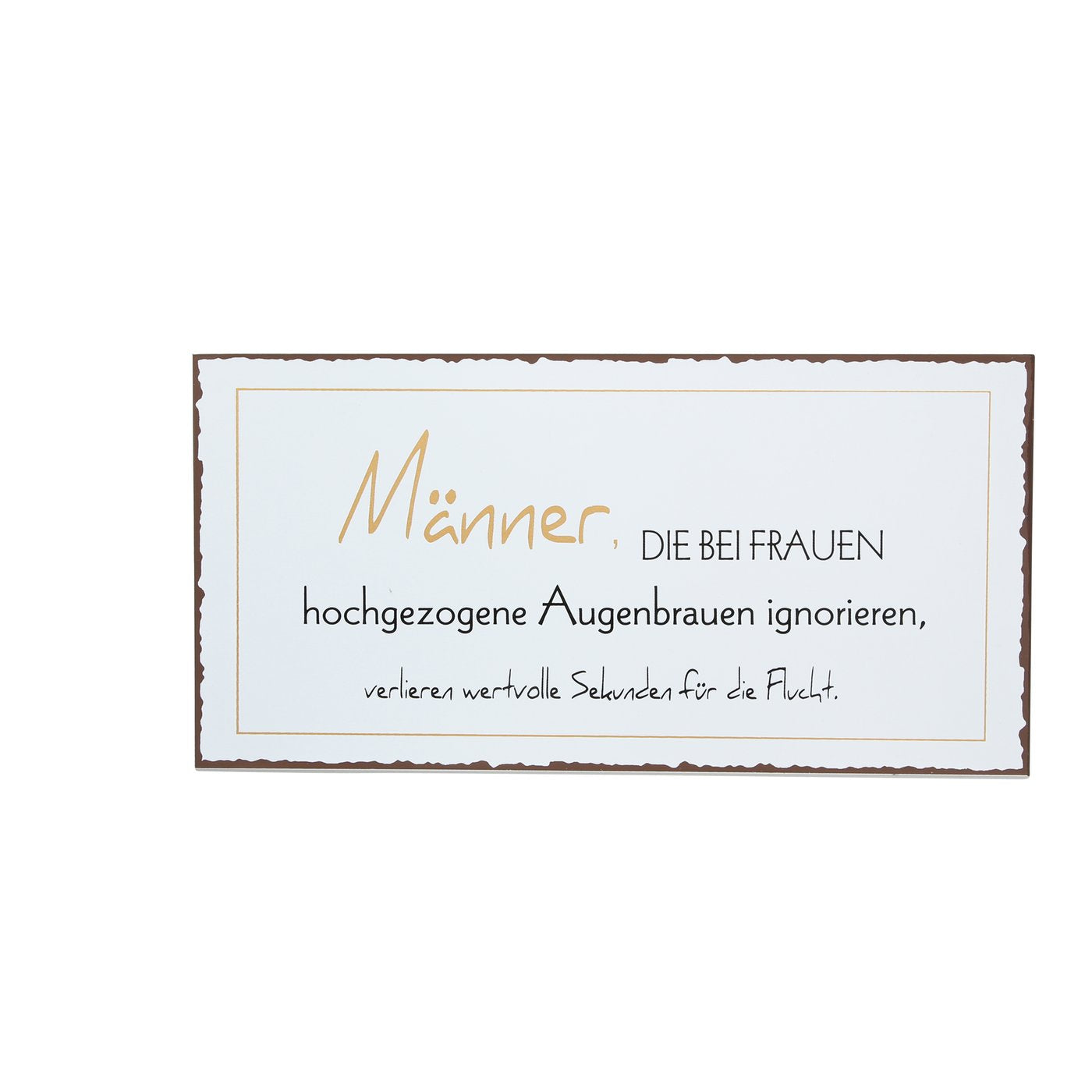 Schild Männer