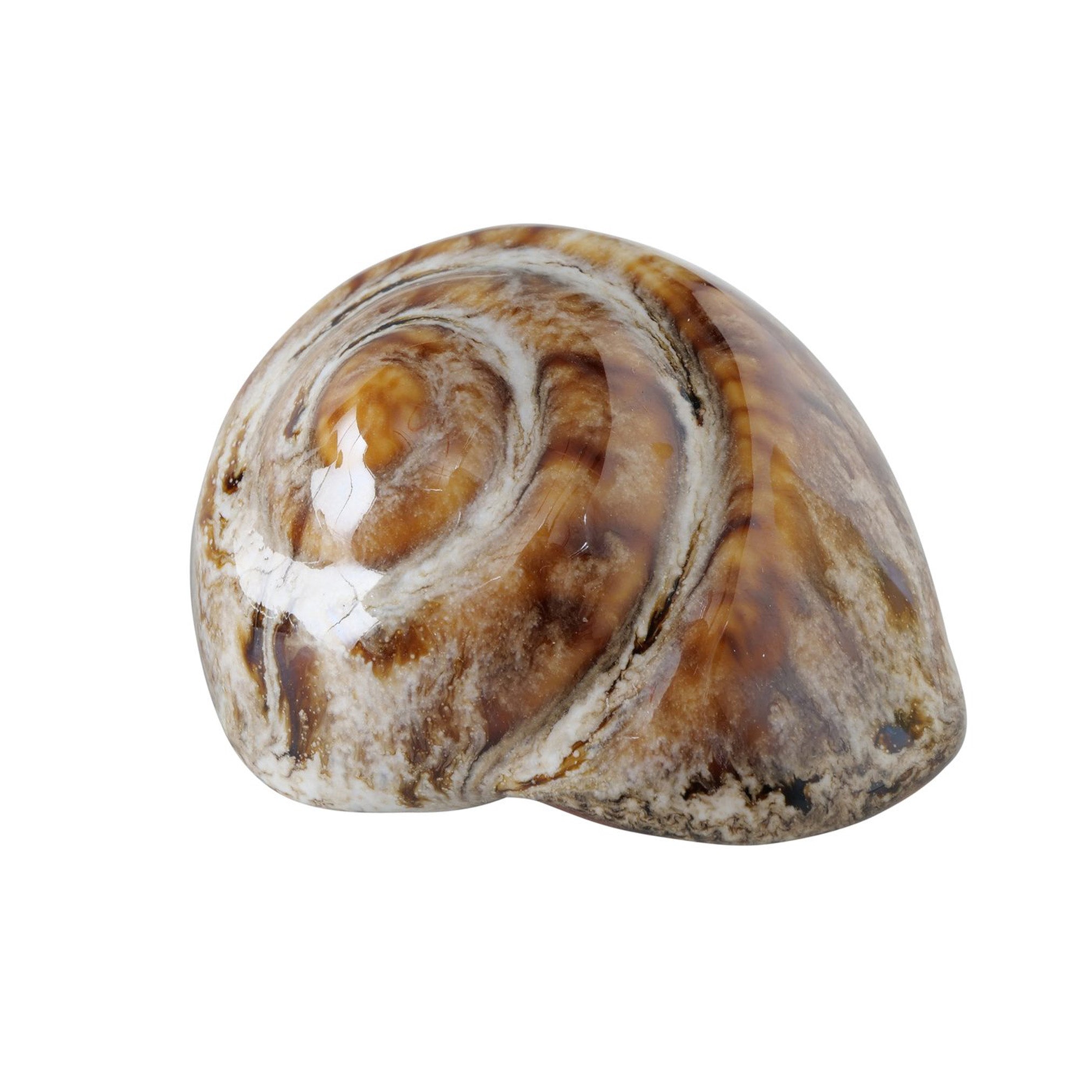 Dekoaufsteller Alyssa – Handgearbeitete Muschel aus Porzellan