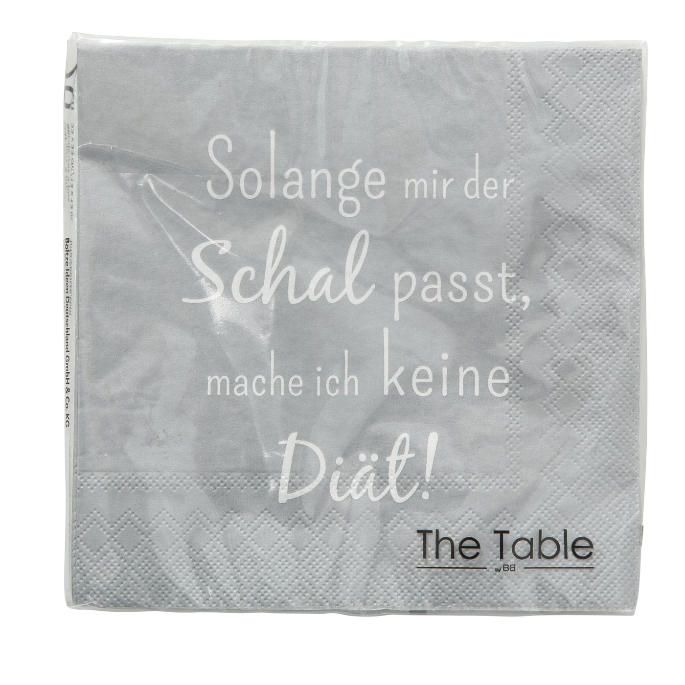 Servietten "Diät"