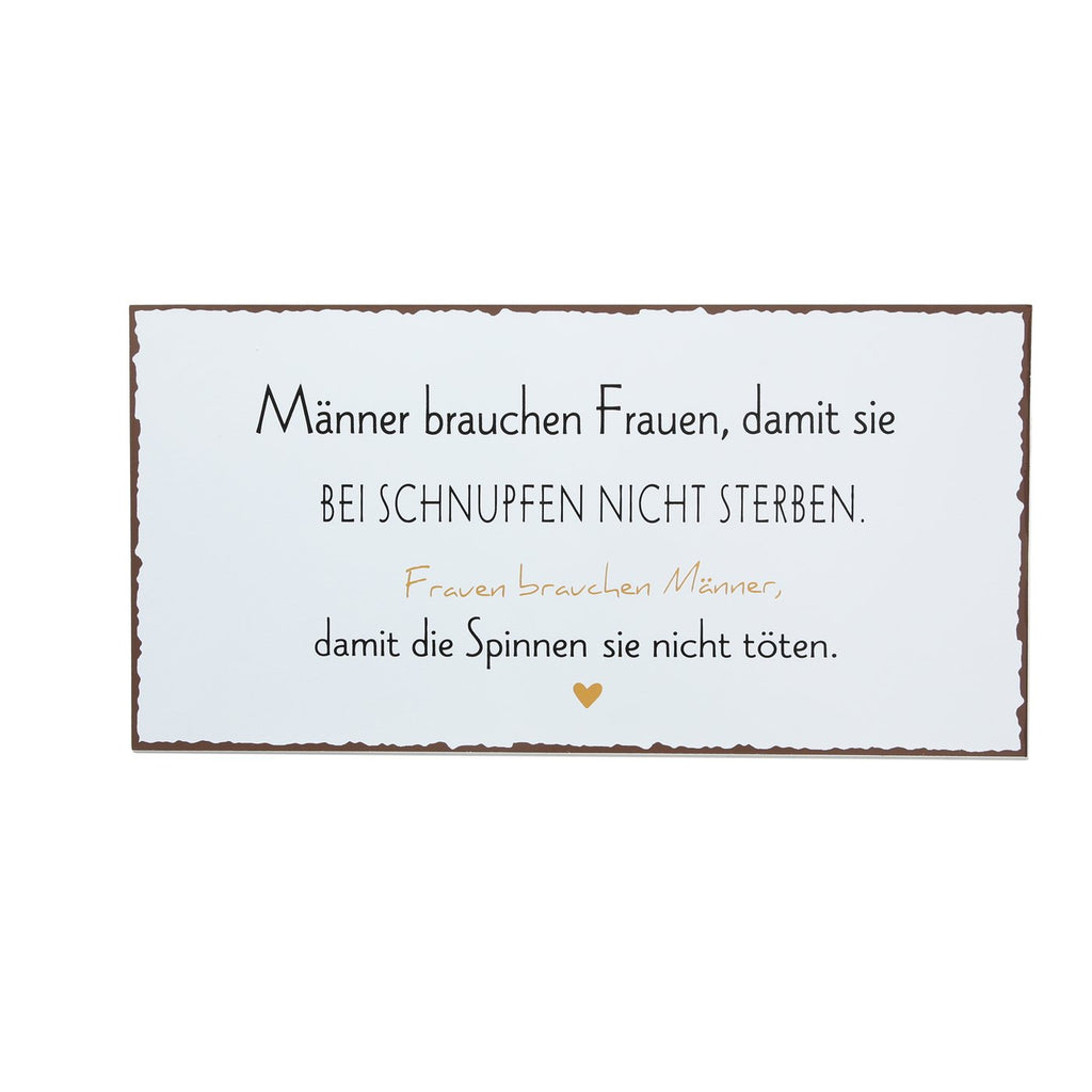Schild Männer