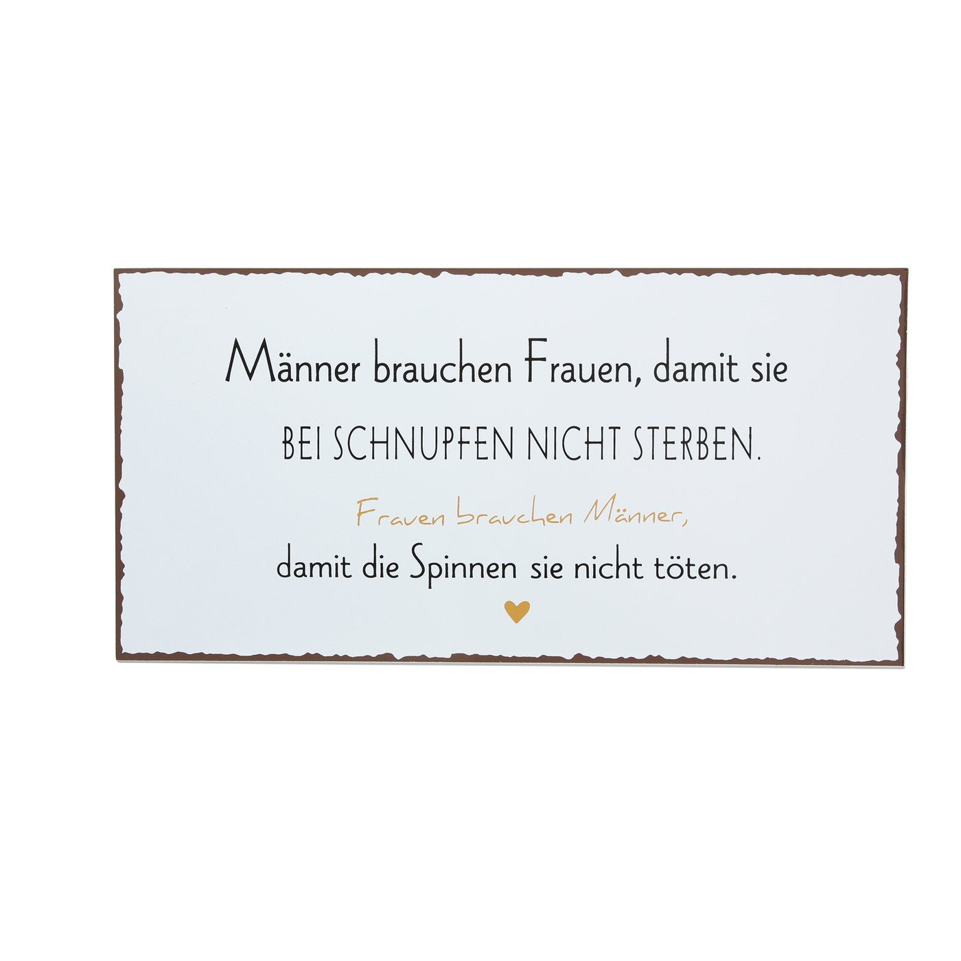 Schild Männer