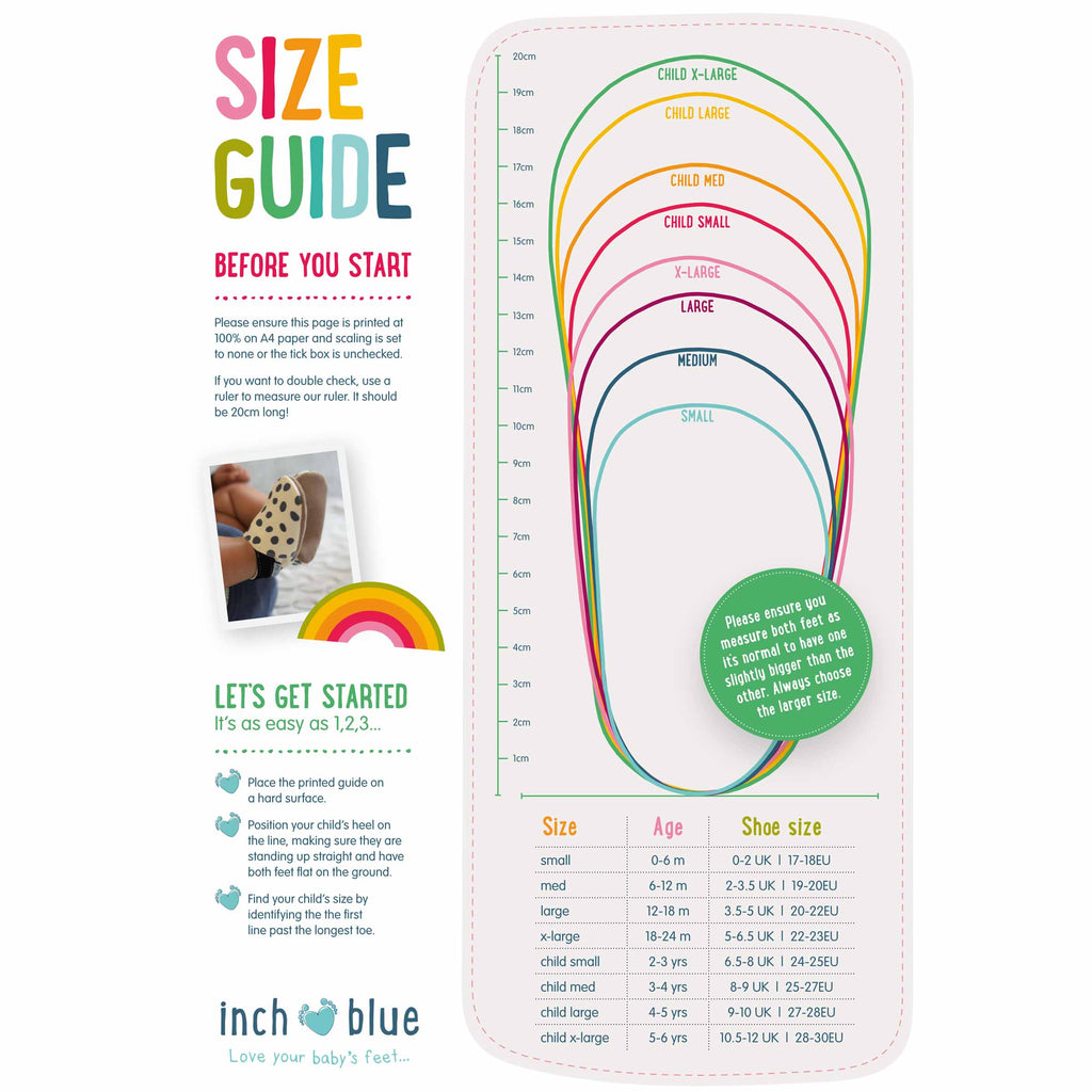 Lederfinkli Regenbogen- Handgefertigte Baby-Lederschuhe aus Großbritannien