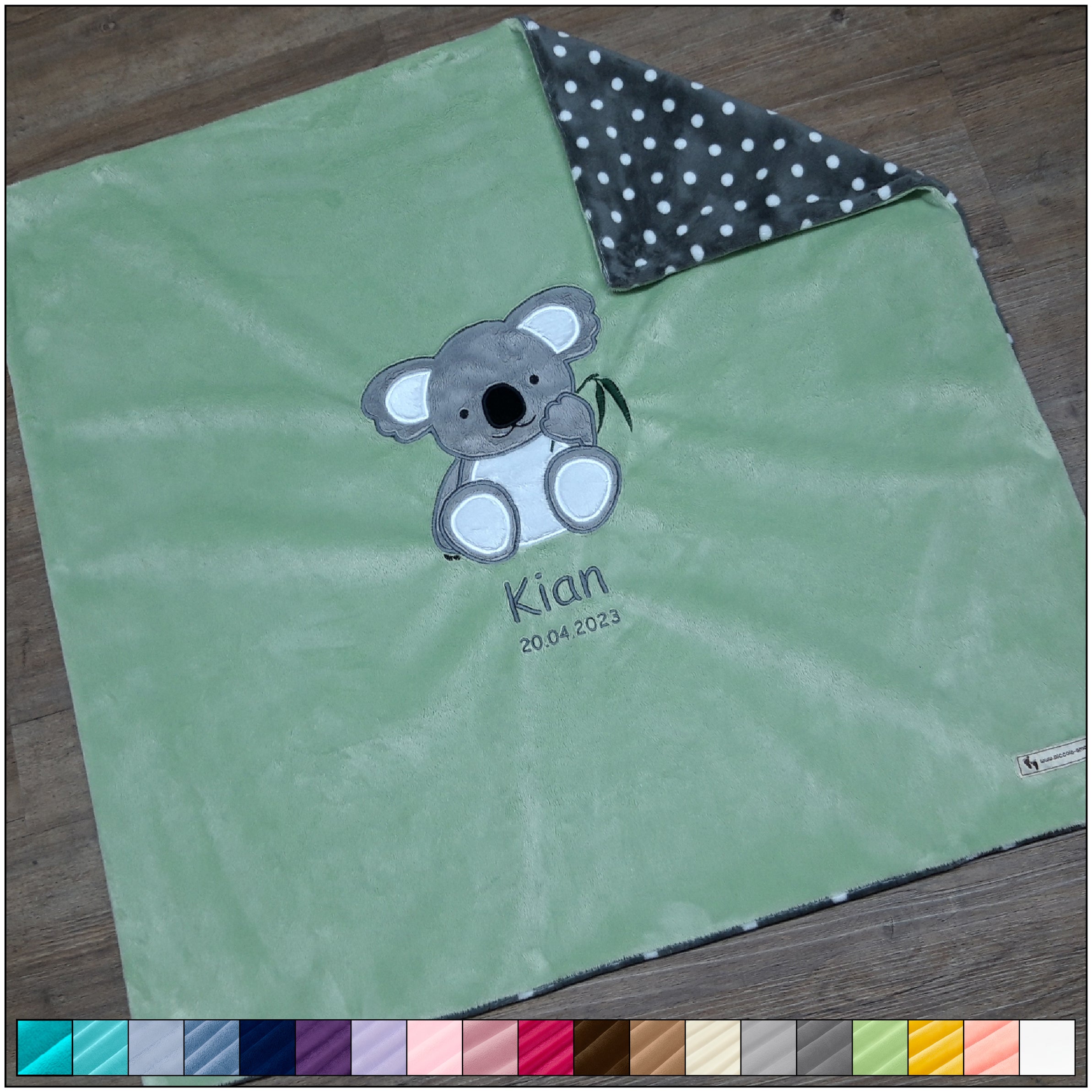 Babykuscheldecke Koala, diverse Farben