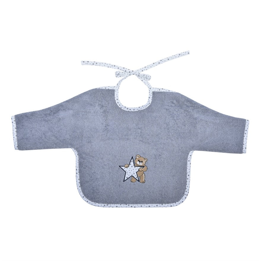 Ärmellätzchen mit Stickerei – 100% Baumwolle Frottier