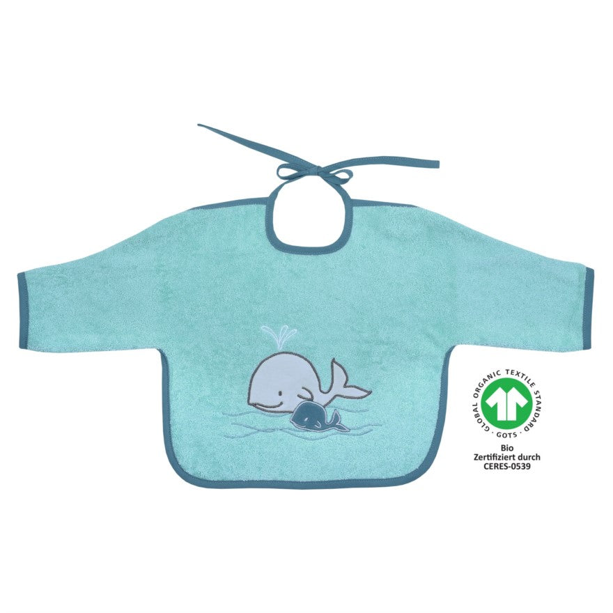 Ärmellätzchen mit Stickerei – 100% Baumwolle Frottier